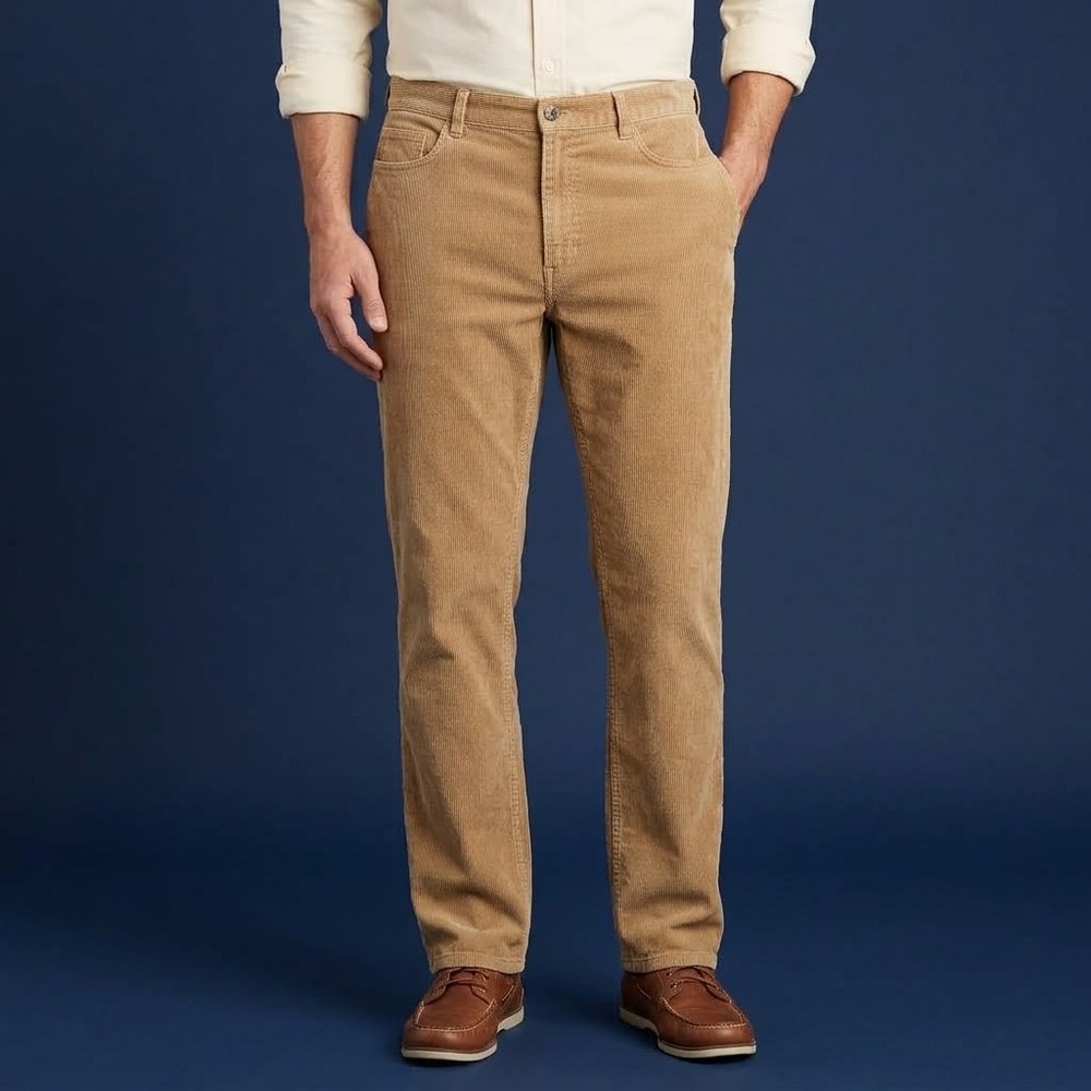 Vineyard‎ Vines Mens Corduroy Pants 36x34 Tan Brown 100% Cotton EUC